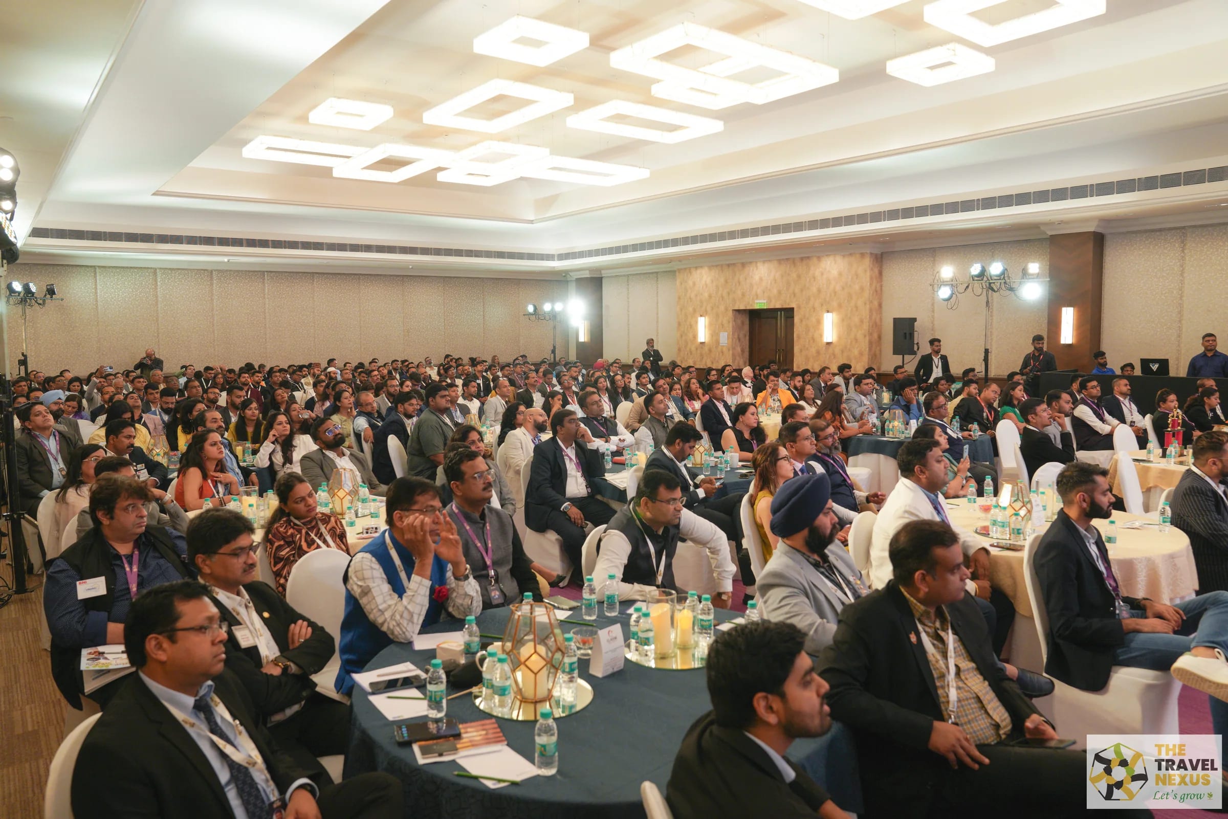 A wide view of delegates seated at The Travel Nexus 1.0