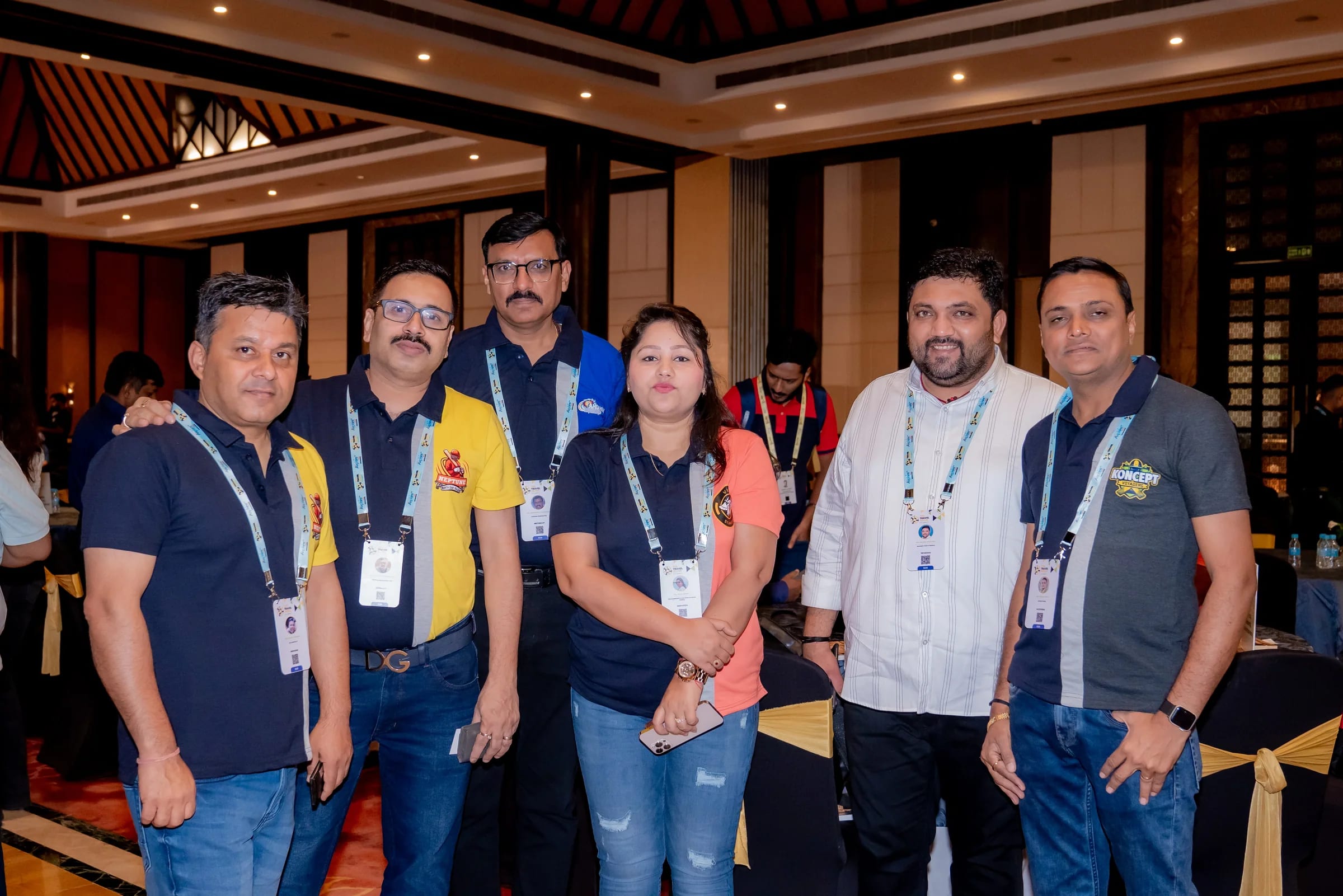 Travel Nexus members posing for a group portrait in Udaipur